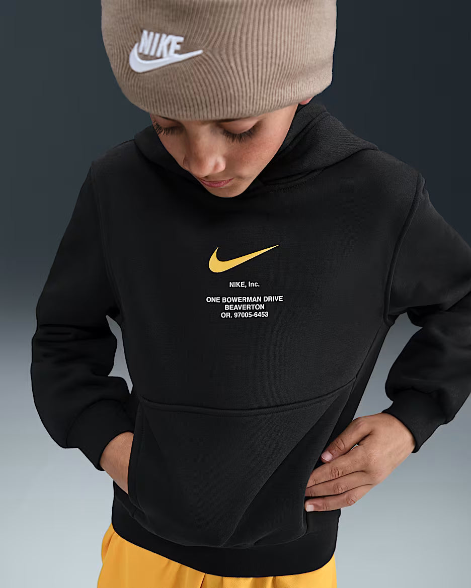 NIKE Felpa con cappuccio