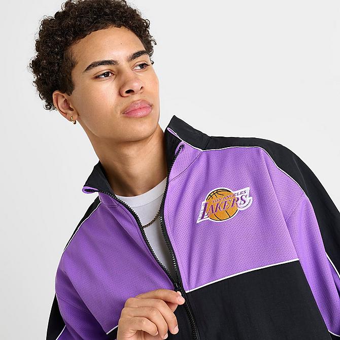 MITCHELL & NESS WIND BREACKER LOS ANGELES LAKERS NBA