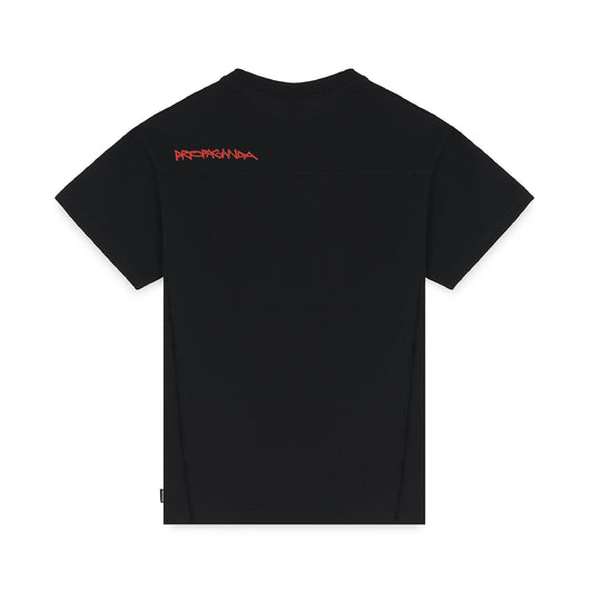 PROPAGANDA SCRIPT EMBROIDERY TEE
