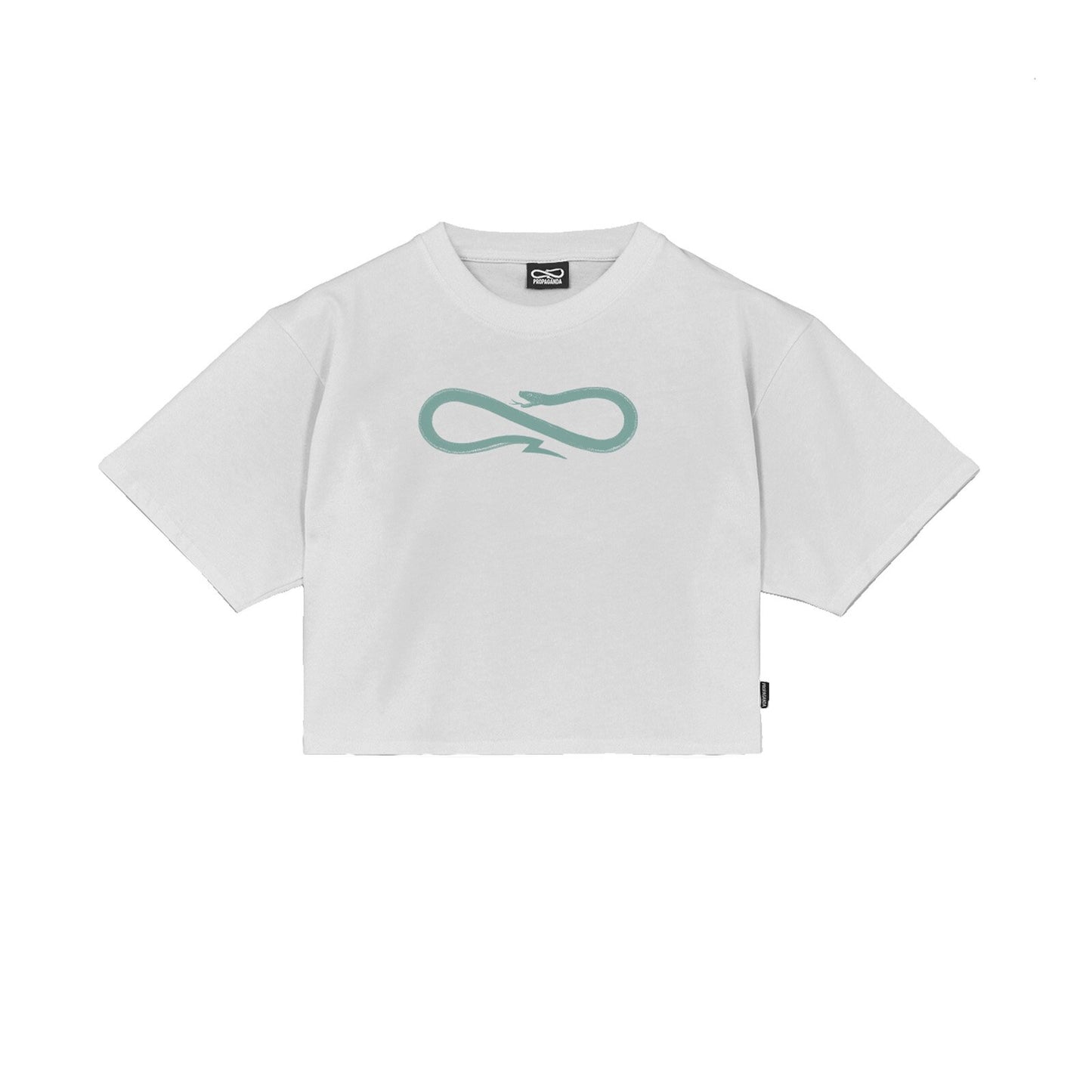 PROPAGANDA Logo Woman Cropped Tee