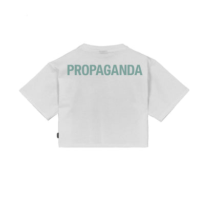 PROPAGANDA Logo Woman Cropped Tee
