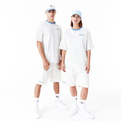 NEW ERA T-Shirt Oversize pinstripe