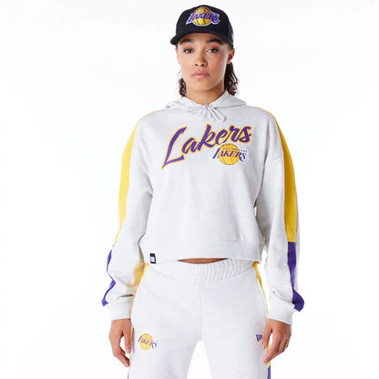 NEW ERA LA Lakers Felpa con cappuccio NBA Colour Block