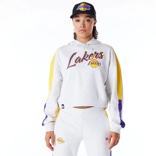 NEW ERA LA Lakers Felpa con cappuccio NBA Colour Block