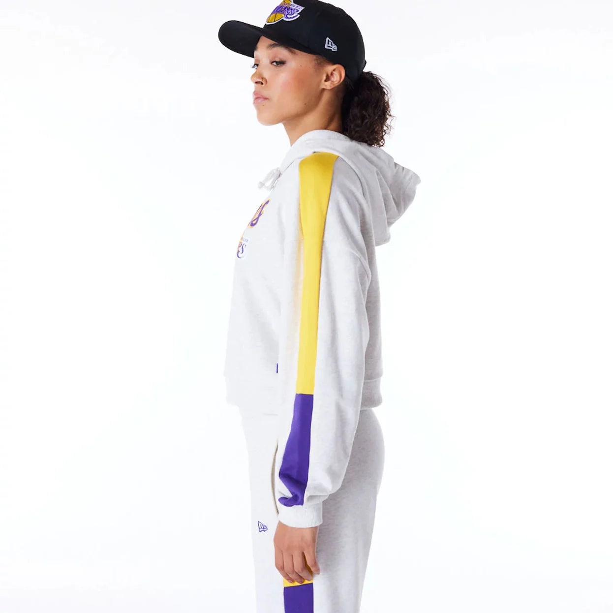 NEW ERA LA Lakers Felpa con cappuccio NBA Colour Block