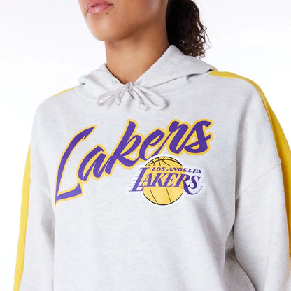 NEW ERA LA Lakers Felpa con cappuccio NBA Colour Block