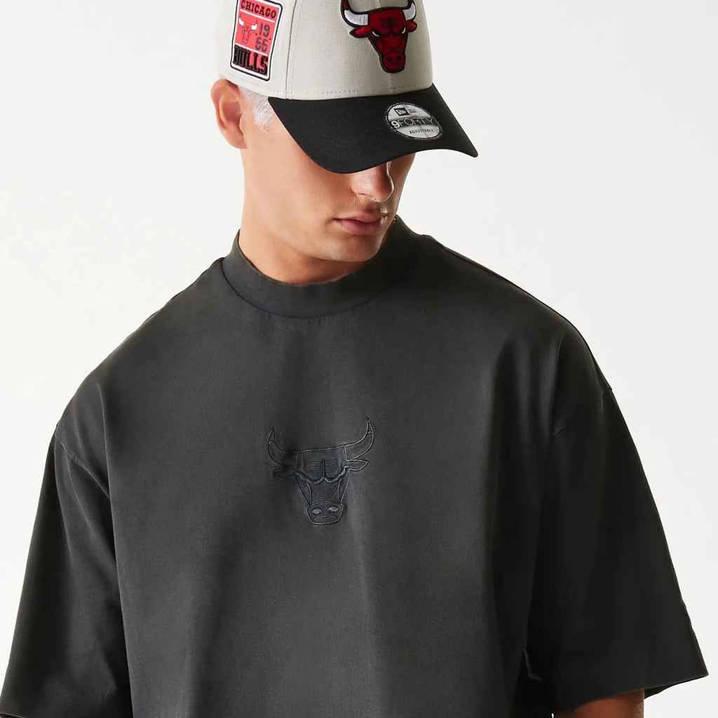 New Era T-shirt Chicago Bulls NBA Washed