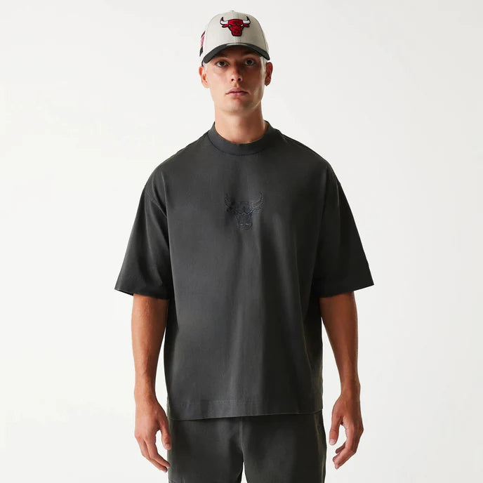 New Era T-shirt Chicago Bulls NBA Washed