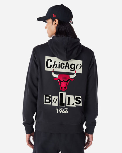 NEW ERA Felpa NEWSPAPER BULLS