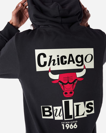 NEW ERA Felpa NEWSPAPER BULLS