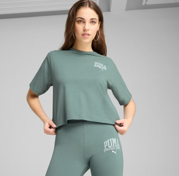 PUMA relaxed crop t-shirt