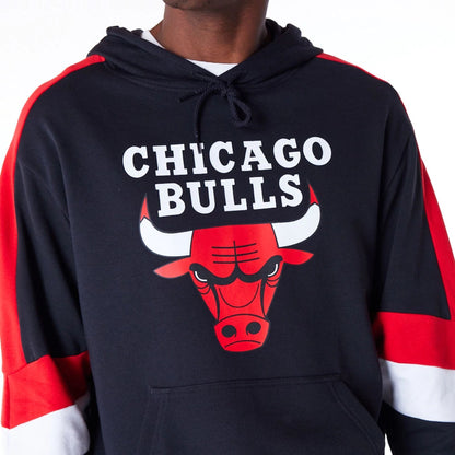 NEW ERA Felpa colour block Chicago Bulls