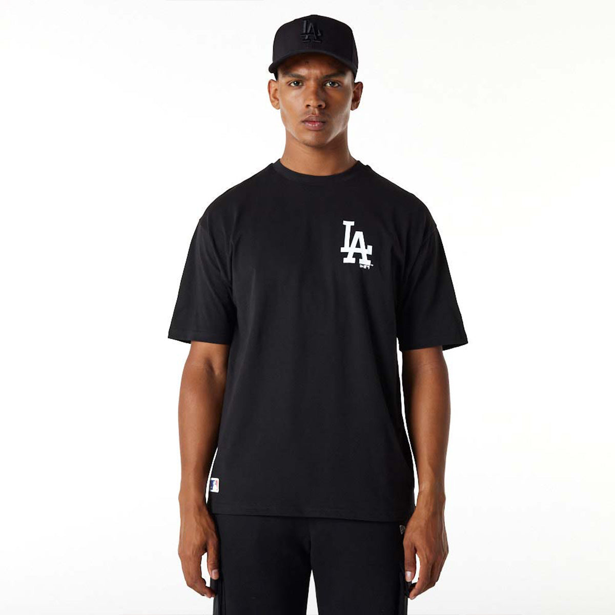 NEW ERA LA Dodgers MLB Essential Black Oversized Tee