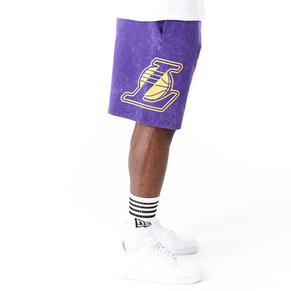 NEW ERA LA Lakers NBA Washed Shorts