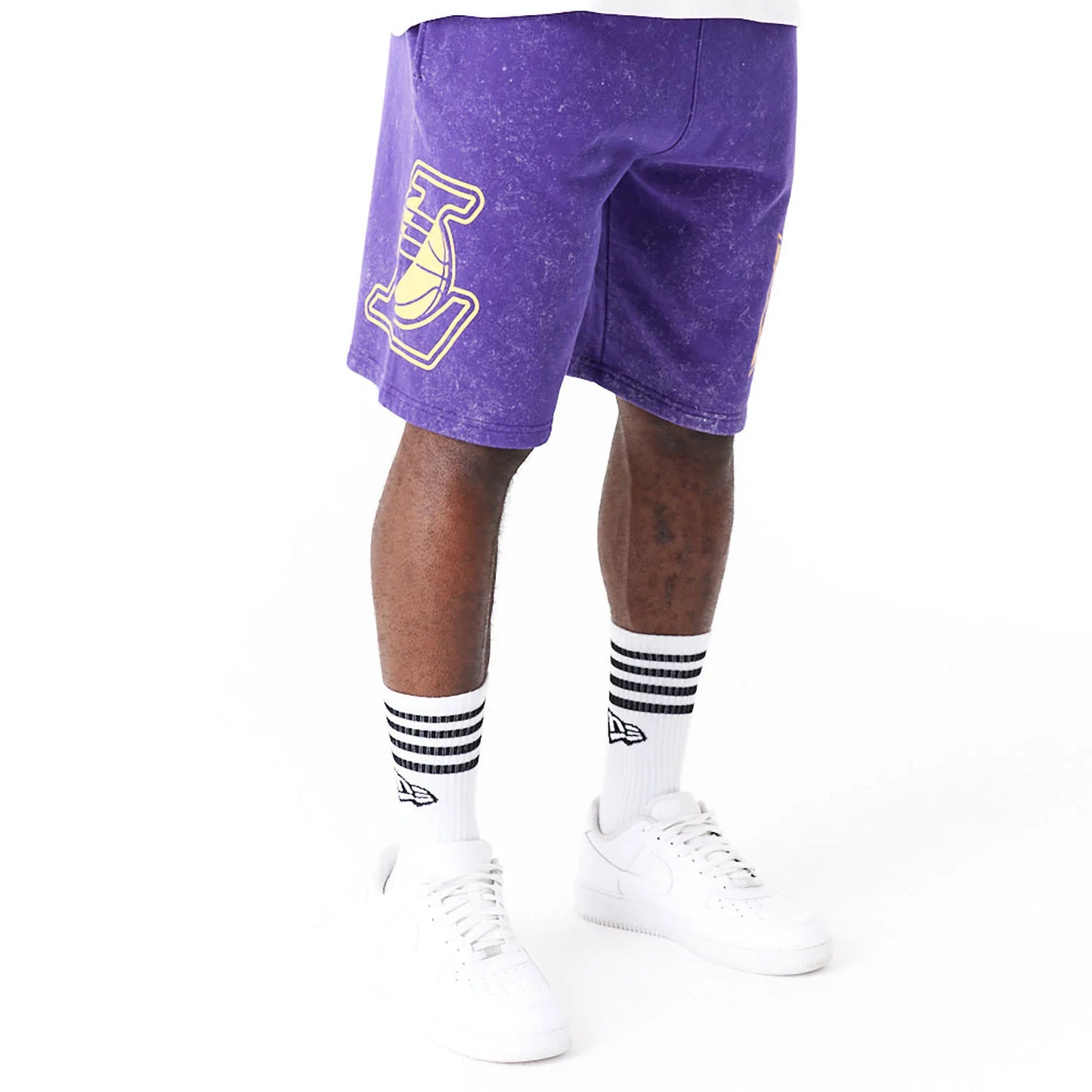 NEW ERA LA Lakers NBA Washed Shorts