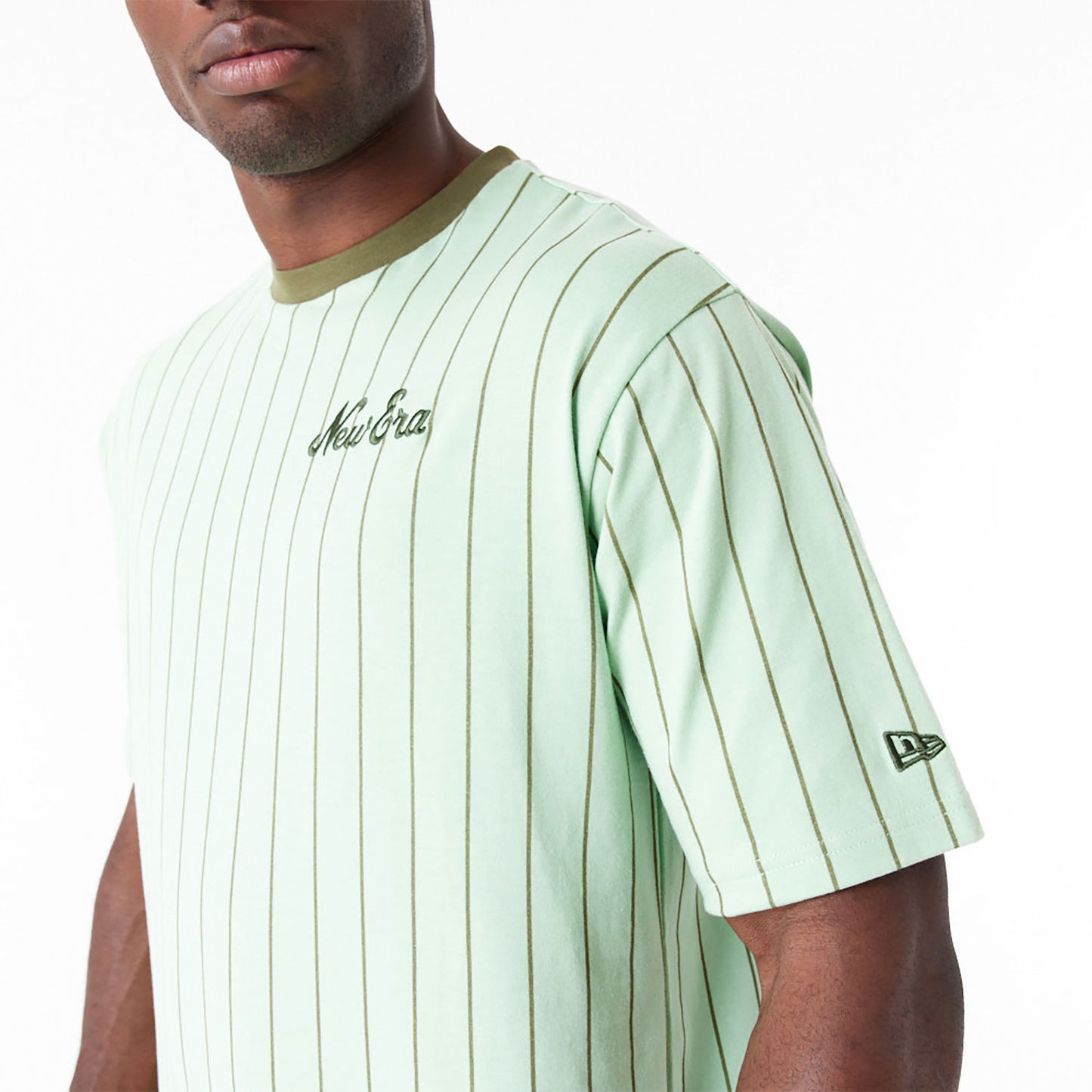 NEW ERA T-Shirt Oversize pinstripe