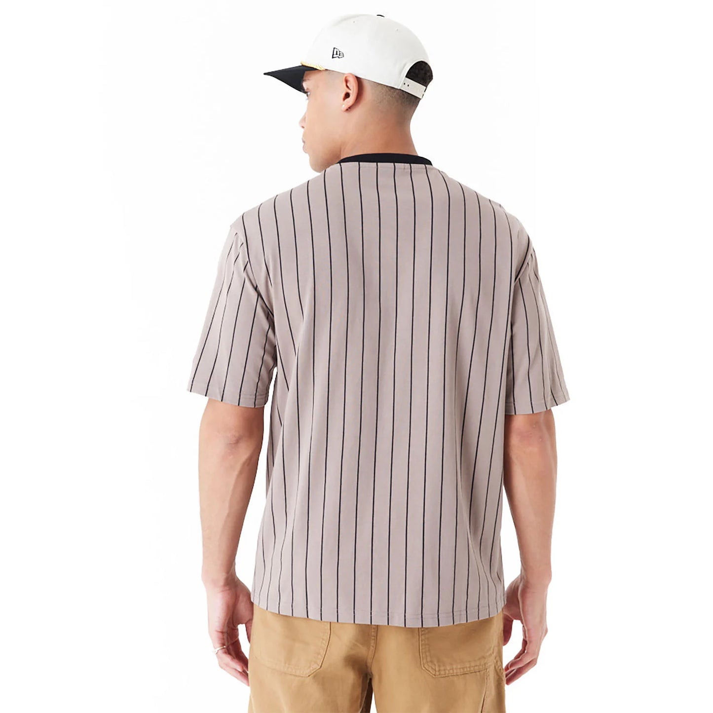 NEW ERA T-Shirt Oversize pinstripe