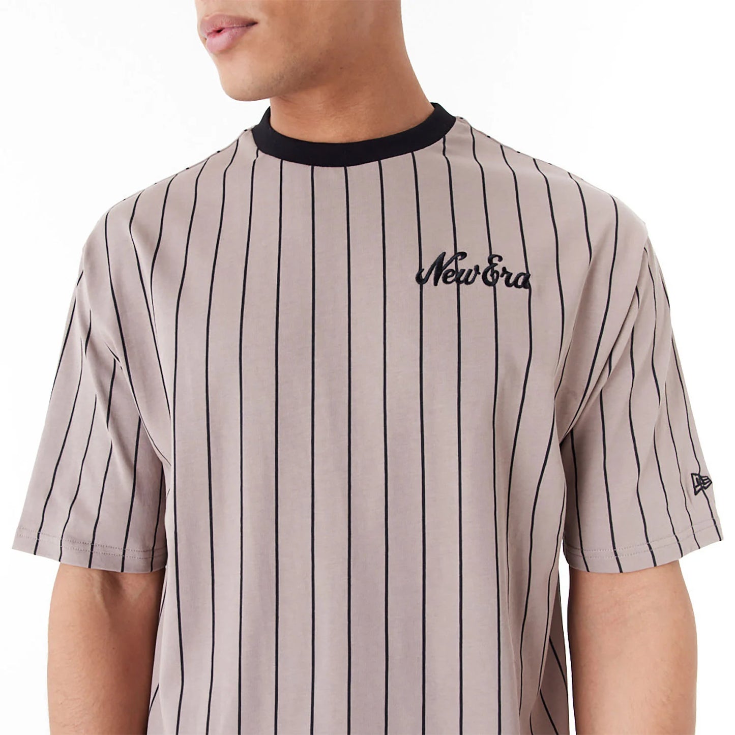 NEW ERA T-Shirt Oversize pinstripe