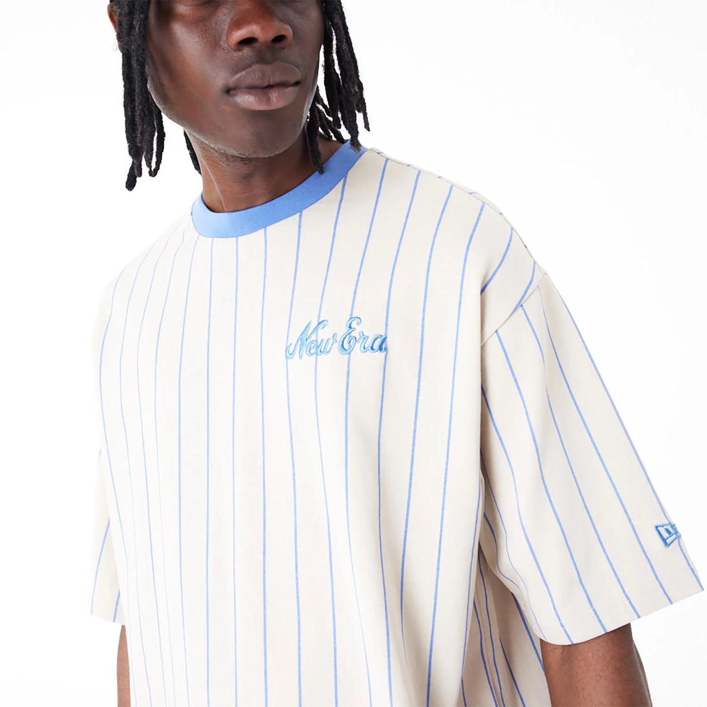 NEW ERA T-Shirt Oversize pinstripe