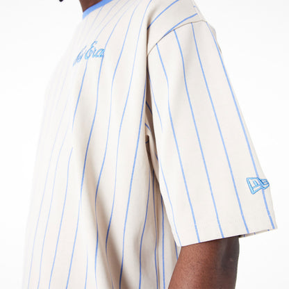 NEW ERA T-Shirt Oversize pinstripe