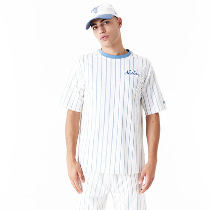 NEW ERA T-Shirt Oversize pinstripe