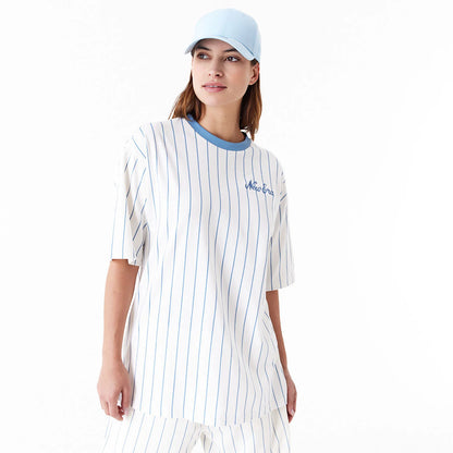 NEW ERA T-Shirt Oversize pinstripe