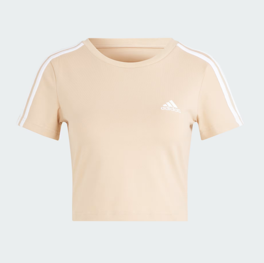 ADIDAS Crop t-shirt 3stripes