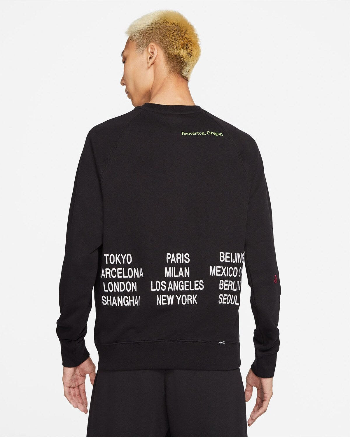 Nike felpa crewneck NSW World Tour